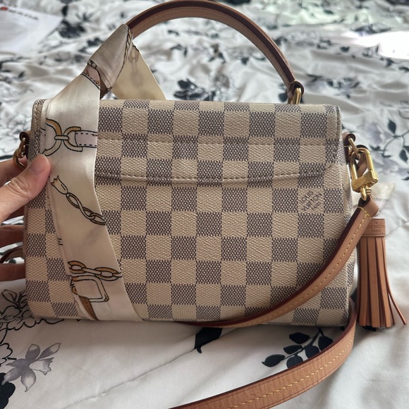 Louis Vuitton Checkered Crossbody Bag - Damier azur - Picture 3 of 16